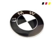 Emblema Preto para Calota BMW