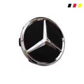 Emblema Preto para Calota Mercedes