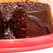 Bolo de chocolate com café