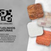 revestimento em tijolinhos naturais em Itapetininga