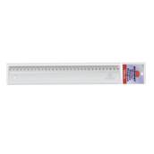Régua Acrilíca Transparente 30 cm - Acrimet