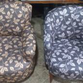 Poltrona em Sued Floral