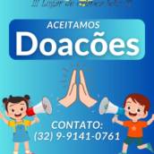 Aceitamos Doações 
