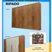 Roupeiro Robust Ripado - Organização e Estilo em Uberlândia