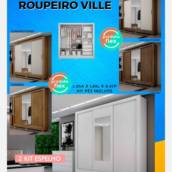 Roupeiro Ville - Elegância e Organização para Seu Espaço em Uberlândia