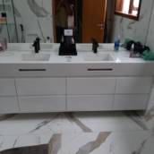 Gabinete em MDF com Pintura Brilhante - Economia e Requinte - Granja Viana, SP