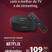 BOX CLARO TV + Netflix + Globoplay