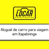 Aluguel de carro para viagem em Itapetininga