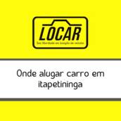 Onde alugar carro em itapetininga