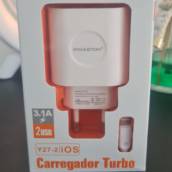Carregador Turbo IOS H'MASTON PRO 3.1 - Carregamento Rápido em Alexânia