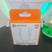 Adaptador de Áudio Lightning para Fone de Ouvido P2 - Conectividade Versátil em Alexânia
