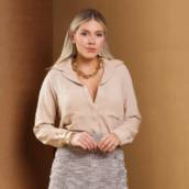 CAMISA BAHAMAS LINHO COM BOLSOS 