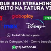 Pague seu Streaming favorito na fatura VIVO 