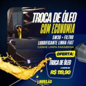 Troca de Óleo com Economia - Ganhe Limpa Parabrisa em Teresina