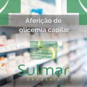  Teste de glicemia capilar em farmácia em Itapetininga