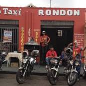 Moto táxi corridas de longas viagens 