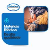  Materiais elétricos de alta qualidade em Itapetininga