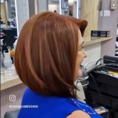 Long Bob Ruivo em Bauru