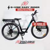 Bicicleta Elétrica Caloi Easy Rider – Mobilidade Sustentável com Conforto – Dourados, MS