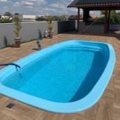 Piscina de fibra