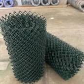 Tela Losangular Galv. Revestida com PVC Azul/Verde/Cinza - Praticidade e Versatilidade em Alambrados em Serra, ES