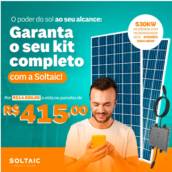 Sistema Solar com Microinversores 530 kWh/mês - Autonomia e Eficiência - Ribeirão Preto