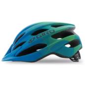 Capacete Ciclismo Giro Raze Com Viseira Azul e Verde Tam 50-57