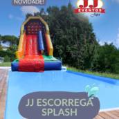 JJ Escorregador Splash: Diversão na Piscina para Todas as Idades em São Manuel