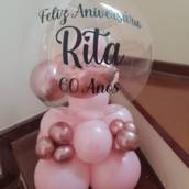 Balões Personalizados - Bubble Exclusivo com Nome, Idade e Frases em São Manuel, SP