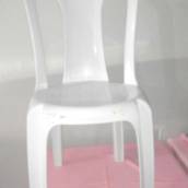 Cadeiras plásticas branca 