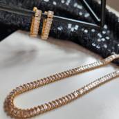 Colar Chocker e Brinco - Semijoias de Elegância e Sofisticação em São Manuel