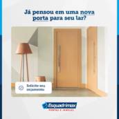 Já pensou em uma nova porta para seu lar ?