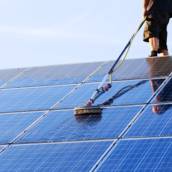 Limpeza de Placa Solar