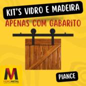 Kit's Vidro e Madeira