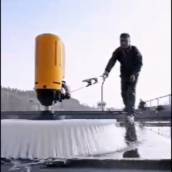 Escova Giratória para Limpeza de Painel Solar da Energia Solar MK