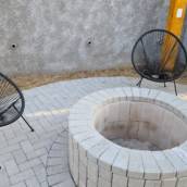 Construção de Lareira Externa