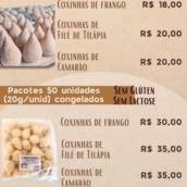 Cardápio de Salgados 