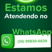 Estamos atendendo pelo Whatsapp