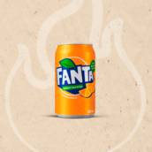 Fanta Laranja Lata 350ml	