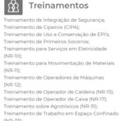 Treinamentos – Capacitação Técnica com Excelência em Terras de Santa Cristina V, SP