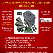 Kit Motor Engemove Turbo Slim: Velocidade e Eficiência em Brasília, DF