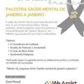 Palestras Informativas sobre Saúde Mental e Qualidade de Vida