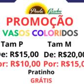 Vasos Coloridos Tamanho M