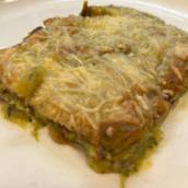 Escondidinho de mandioquinha com abobrinha e cogumelos