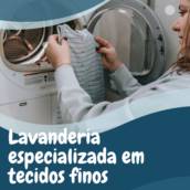 Lavanderia especializada em tecidos finos em Itapetininga