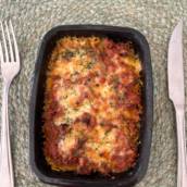 Lasanha de ragu de costela
