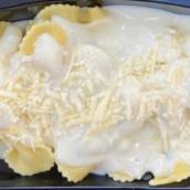 Macarrão ao molho de gorgonzola