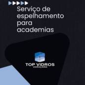 Serviço de espelhamento para academias em Itapetininga