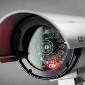 Manutenção em câmera de vigilância