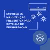Empresa de manutenção preventiva para sistemas de refrigeração em Itapetininga